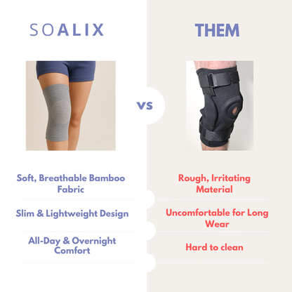 Soalix Bamboo Knee Sleeve