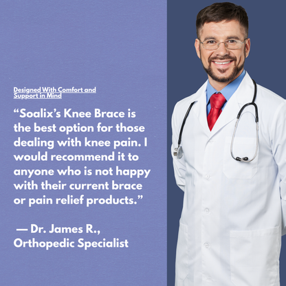 Soalix Bamboo Knee Sleeve